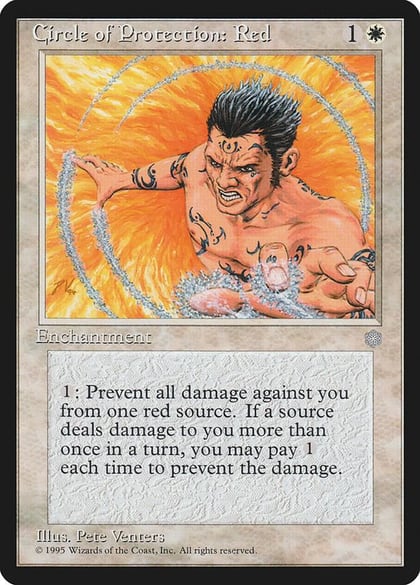Circle of Protection: Red, Ice Age #4629
