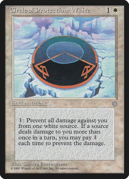 Circle of Protection: White, Ice Age #4630