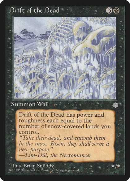 Drift of the Dead, Ice Age #4651