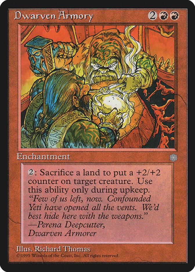 Dwarven Armory, Ice Age #4653