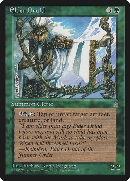 Elder Druid, Ice Age #4656