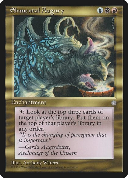 Elemental Augury, Ice Age #4657