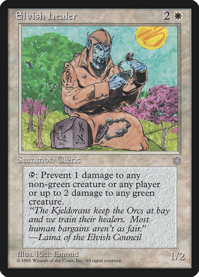 Elvish Healer, Ice Age #4659