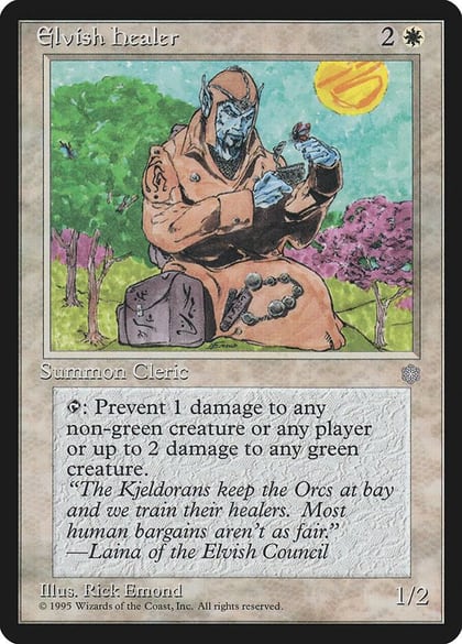 Elvish Healer, Ice Age #4659