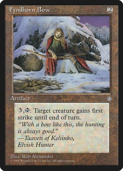Fyndhorn Bow, Ice Age #4691