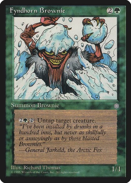 Fyndhorn Brownie, Ice Age #4692