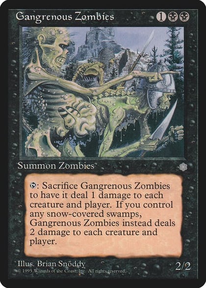 Gangrenous Zombies, Ice Age #4697