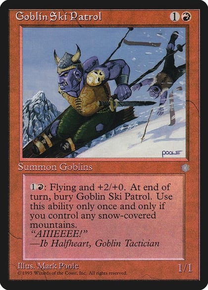 Goblin Ski Patrol, Ice Age #4710