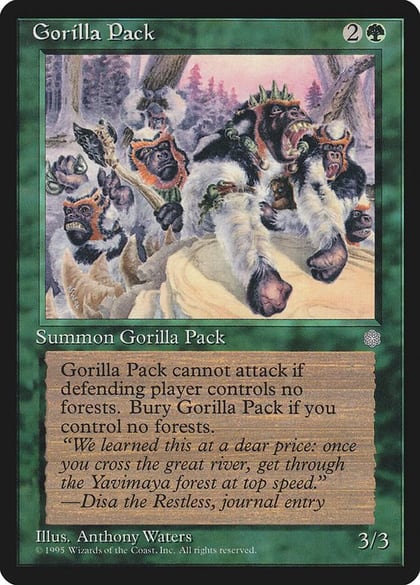 Gorilla Pack, Ice Age #4712