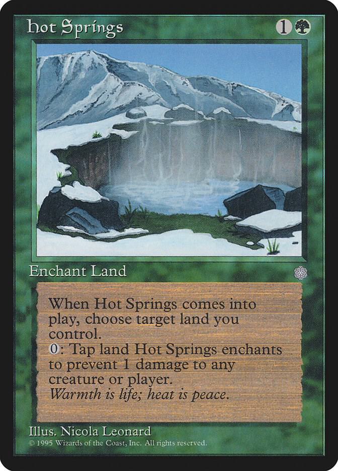 Hot Springs, Ice Age #4723