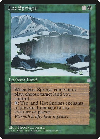 Hot Springs, Ice Age #4723
