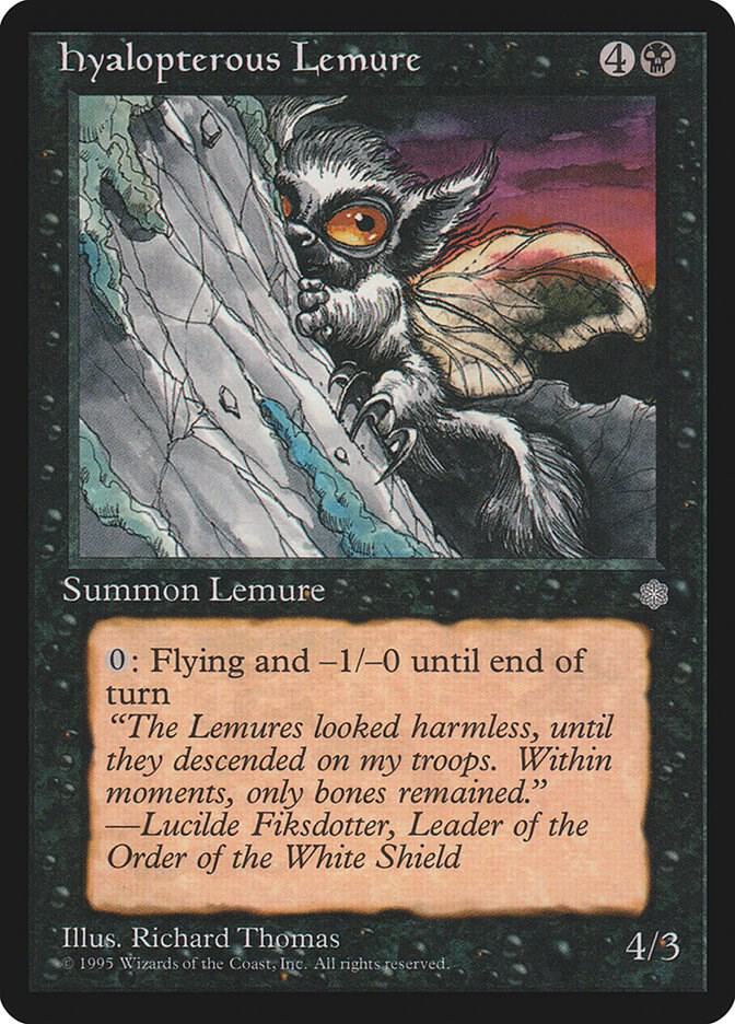 Hyalopterous Lemure, Ice Age #4726
