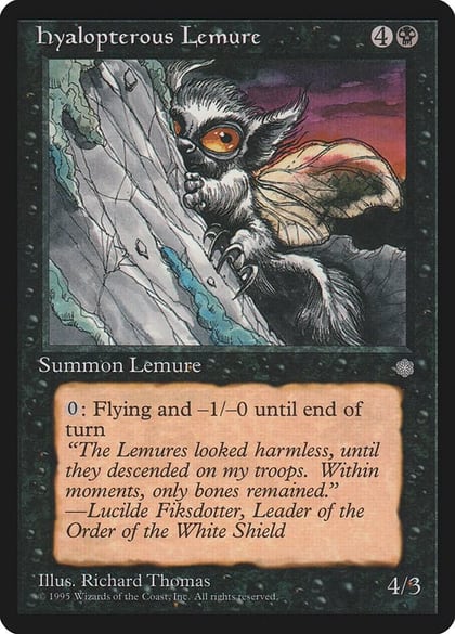 Hyalopterous Lemure, Ice Age #4726