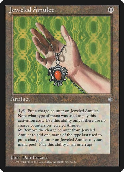 Jeweled Amulet, Ice Age #4751