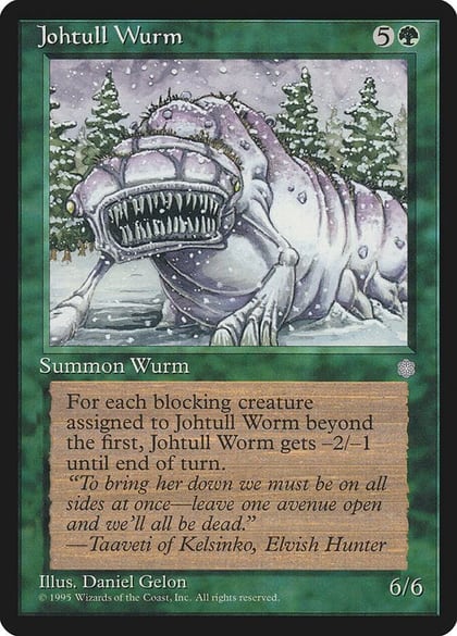 Johtull Wurm, Ice Age #4752