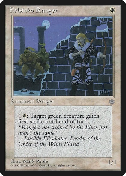 Kelsinko Ranger, Ice Age #4759