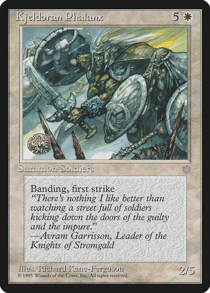 Kjeldoran Phalanx, Ice Age #4765
