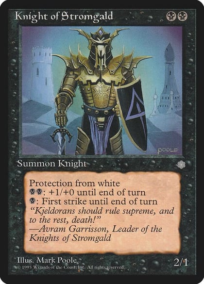 Knight of Stromgald, Ice Age #4770