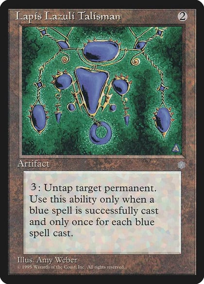 Lapis Lazuli Talisman, Ice Age #4776