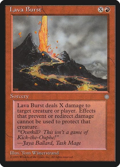 Lava Burst, Ice Age #4777