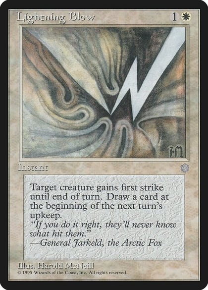 Lightning Blow, Ice Age #4783