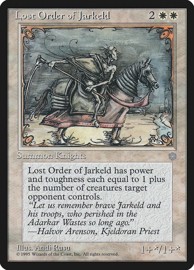 Lost Order of Jarkeld, Ice Age #4786