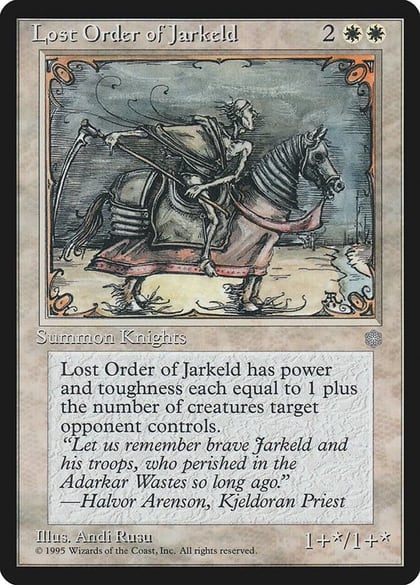 Lost Order of Jarkeld, Ice Age #4786