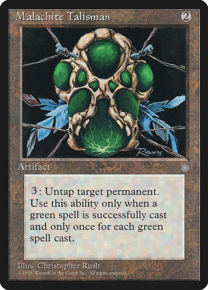 Malachite Talisman, Ice Age #4790