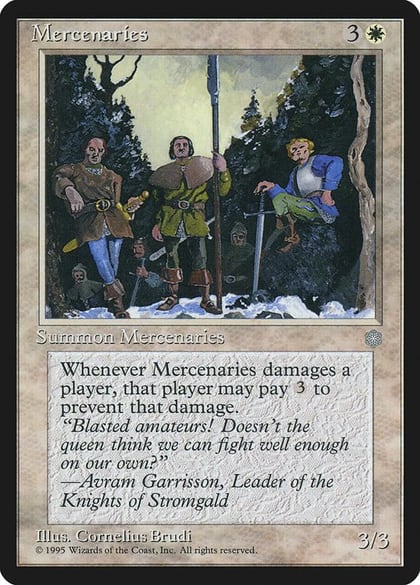 Mercenaries, Ice Age #4794
