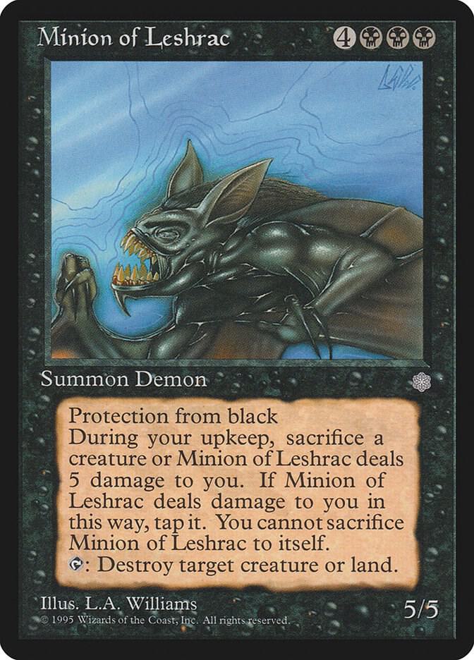 Minion of Leshrac, Ice Age #4801