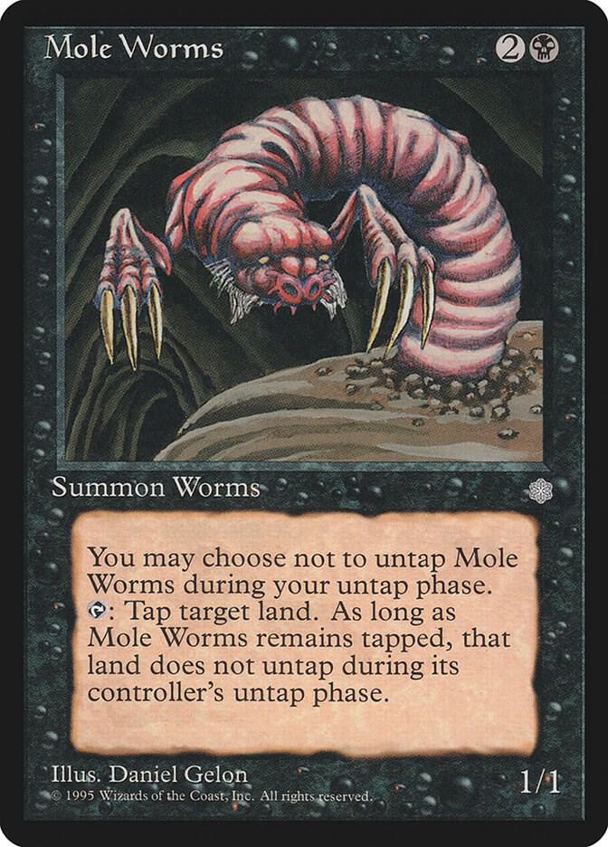 Mole Worms, Ice Age #4804
