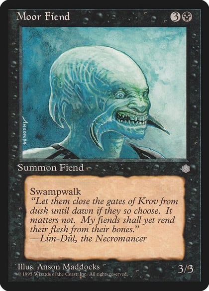 Moor Fiend, Ice Age #4806