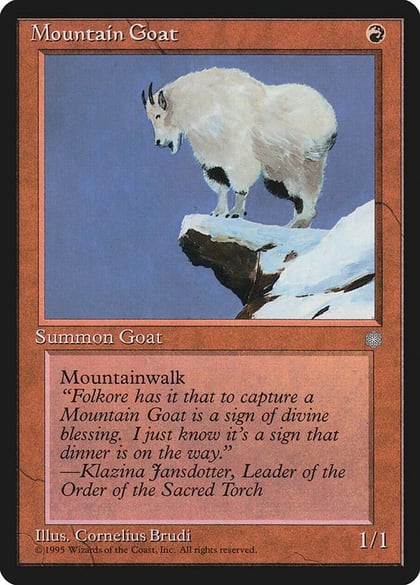 Mountain Goat, Ice Age #4810