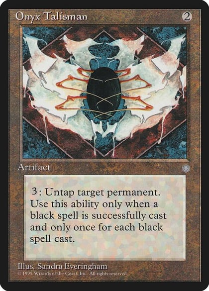 Onyx Talisman, Ice Age #4822