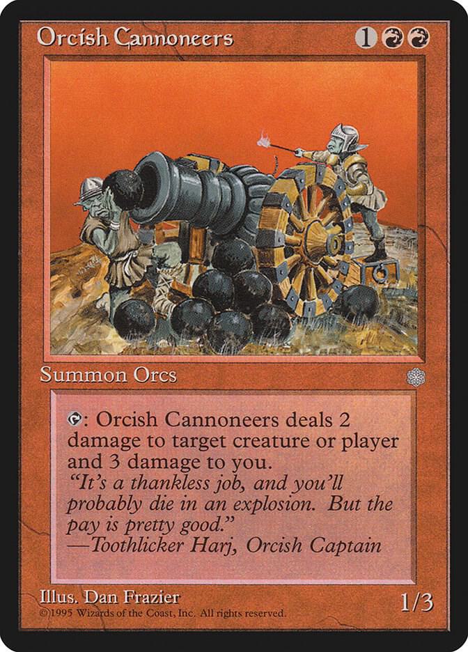 Orcish Cannoneers, Ice Age #4823