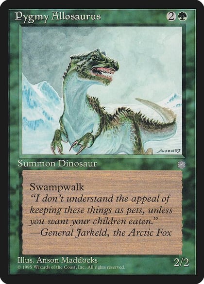 Pygmy Allosaurus, Ice Age #4846