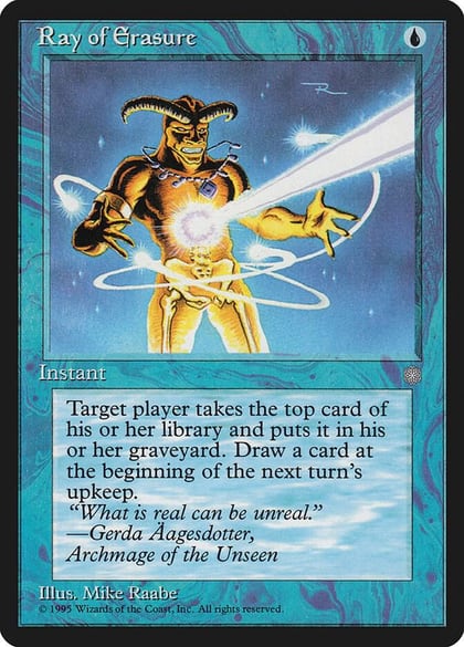 Ray of Erasure, Ice Age #4852