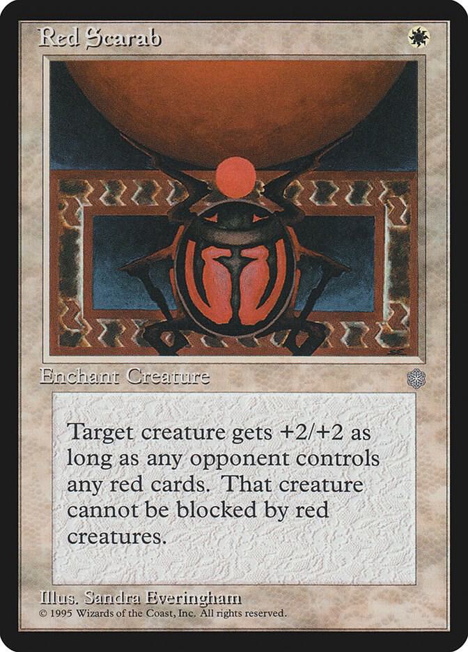Red Scarab, Ice Age #4855