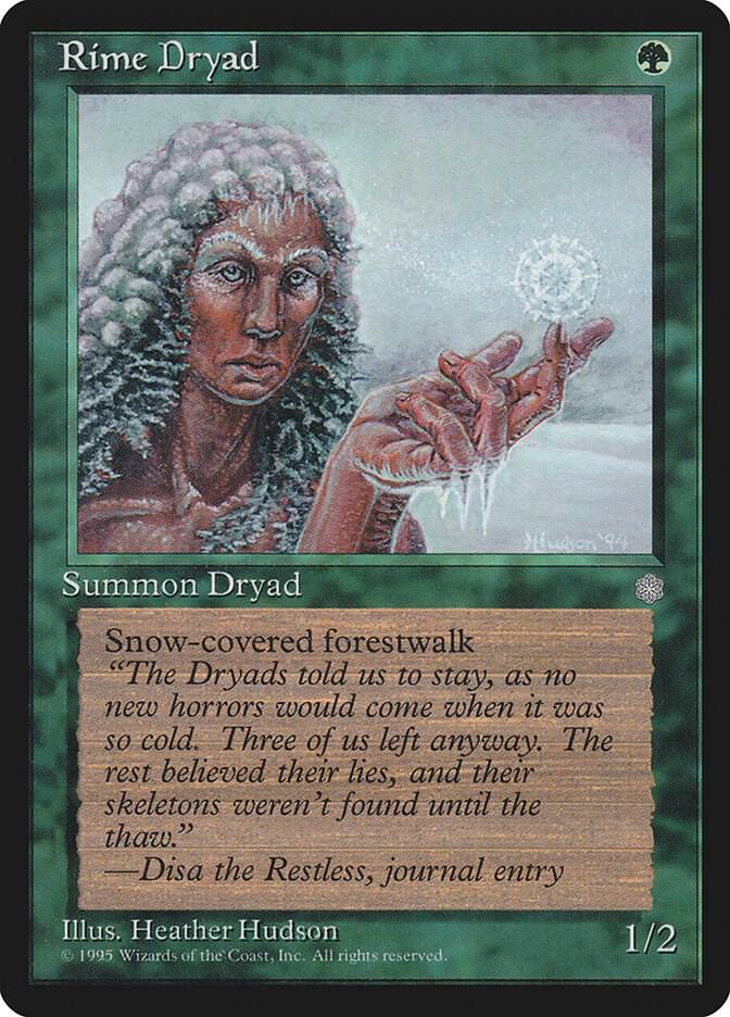 Rime Dryad, Ice Age #4857