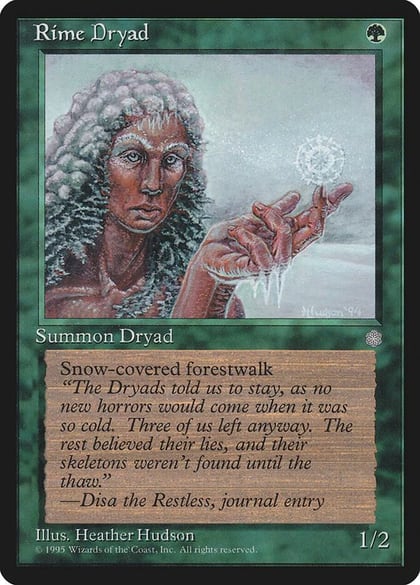 Rime Dryad, Ice Age #4857