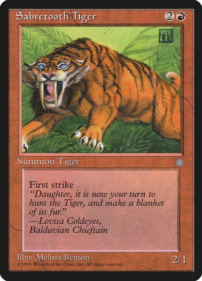Sabretooth Tiger, Ice Age #4861