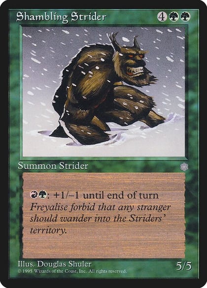Shambling Strider, Ice Age #4867