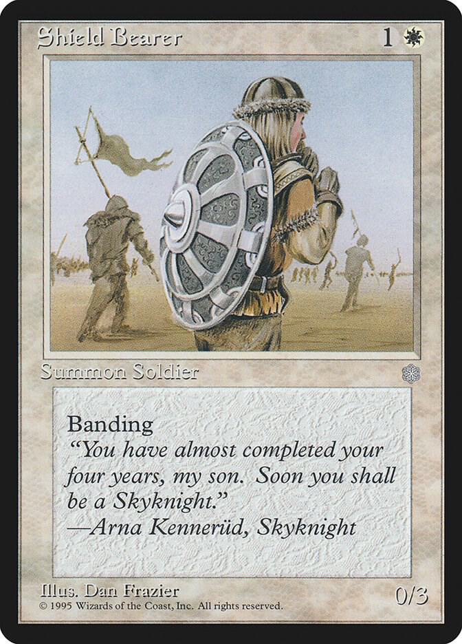 Shield Bearer, Ice Age #4869