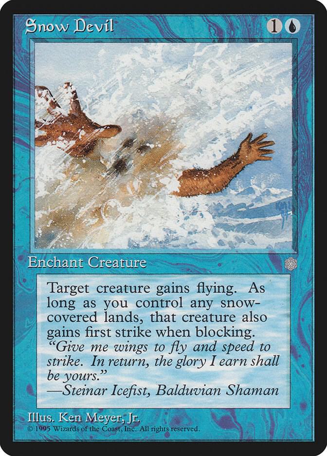 Snow Devil, Ice Age #4877