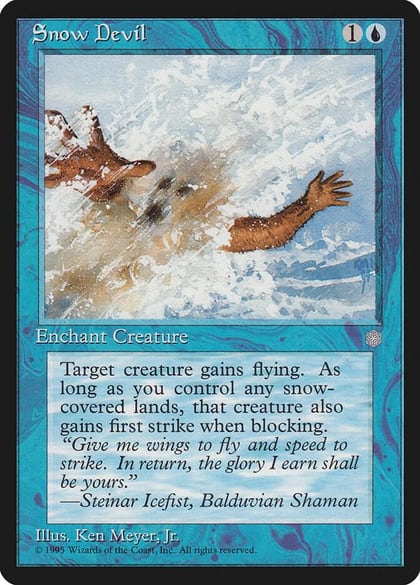 Snow Devil, Ice Age #4877