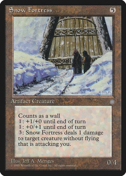 Snow Fortress, Ice Age #4878