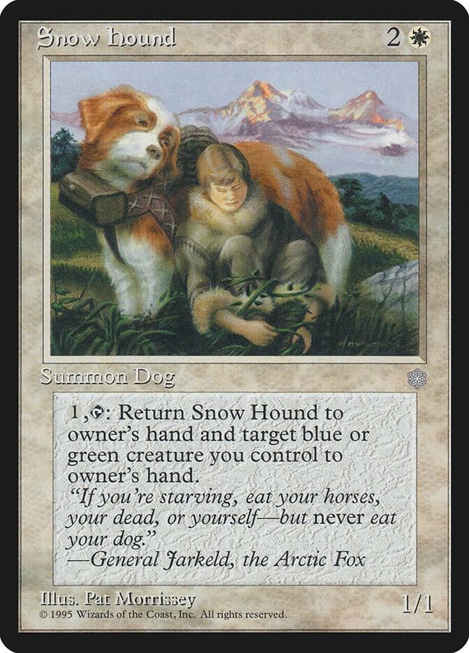 Snow Hound, Ice Age #4879