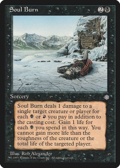 Soul Burn, Ice Age #4892