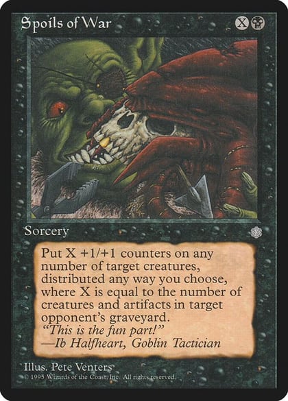 Spoils of War, Ice Age #4896