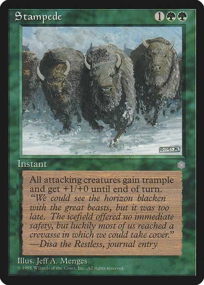 Stampede, Ice Age #4898